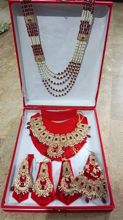 bridal jewellery set