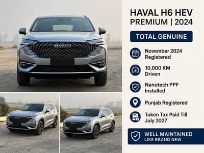 Haval H6 HEV 2024 | Nov 2024 Reg | 10,000 KM | Nanotech PPF