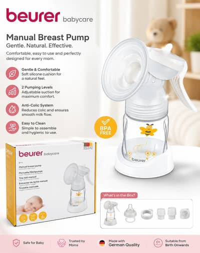 Beurer Babycare Manual Breast Pump (BY 15)