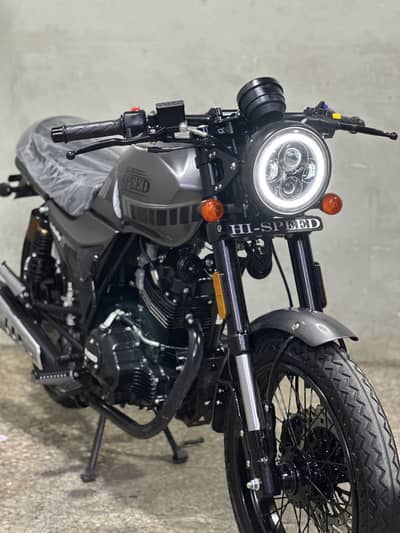 Hi speed infinity 150cc 2026 model ( cafe racer )
