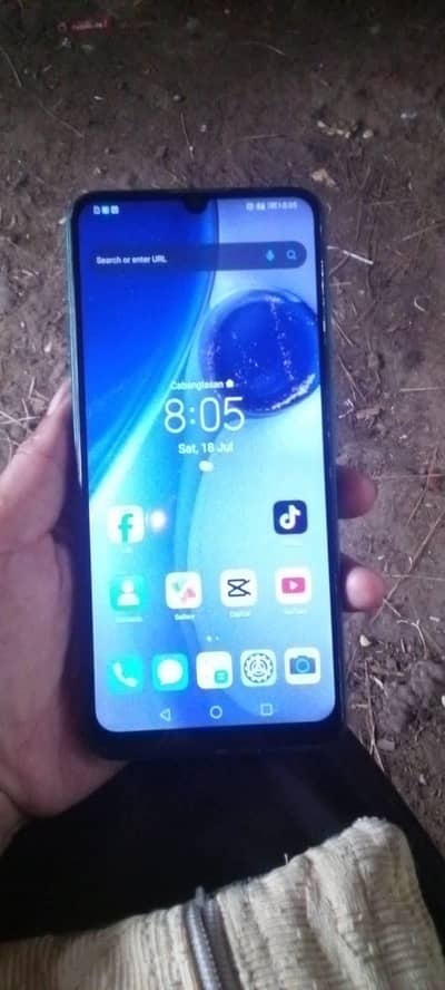 Huawei Y6p 3GB 64GB teach braik working 100%okay no problem