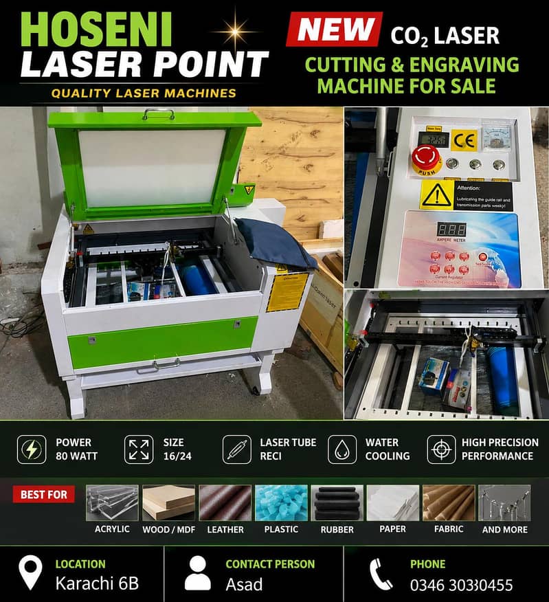 CO2 laser cutting machine 4