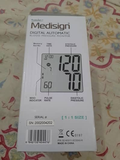 Digital blood pressure monitor