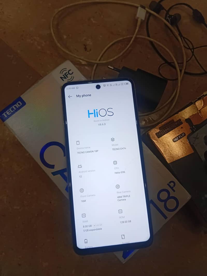 Tecno Camon 18P 1