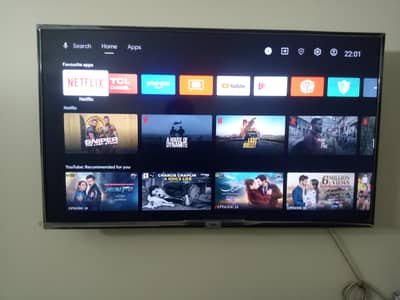TCL 43" Smart LED TV – Excellent Condition