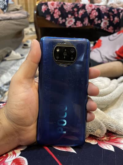 Poco x3 6/128 with box and original charger