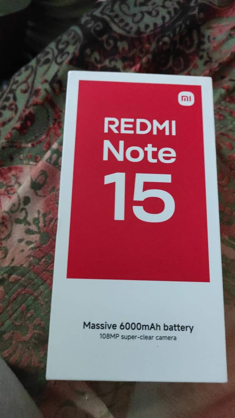Xiaomi Redmi Note 15 0
