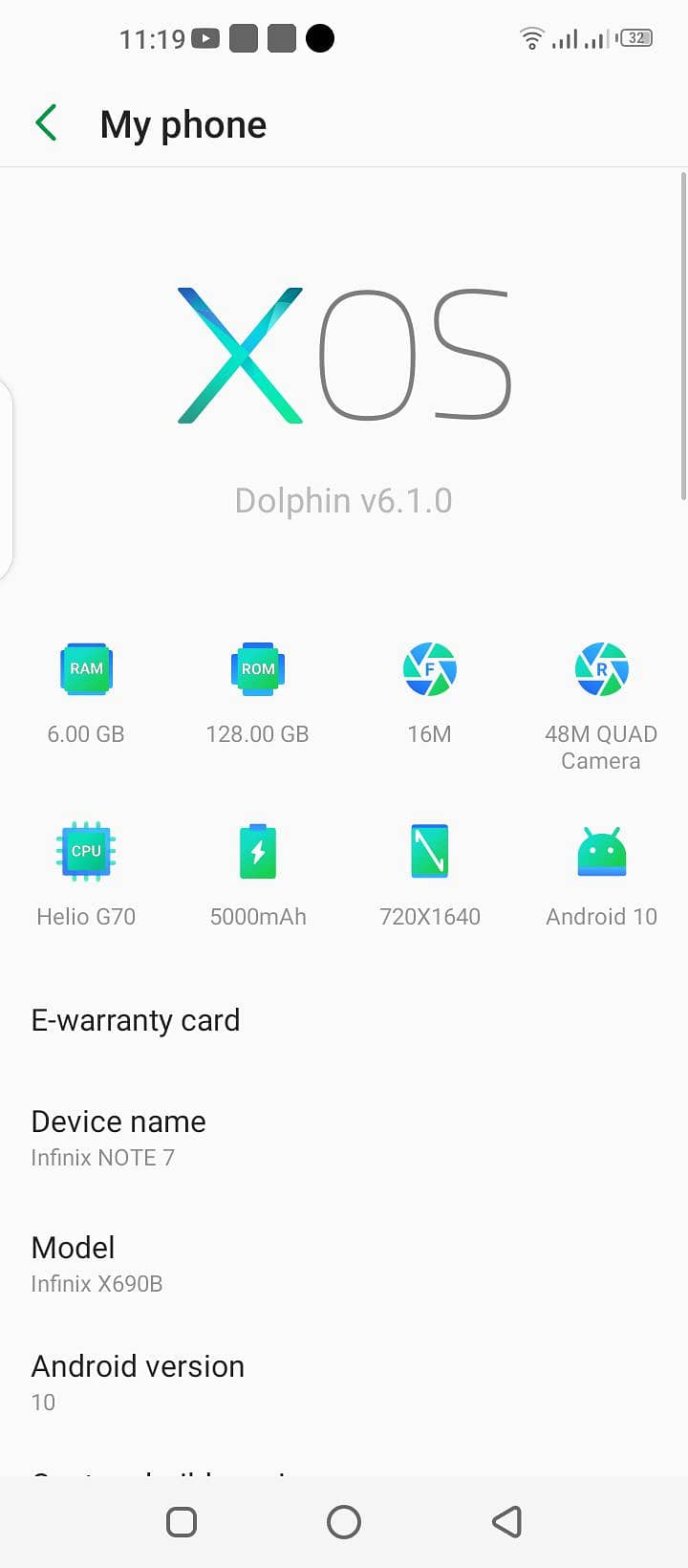 Infinix Note 7 5