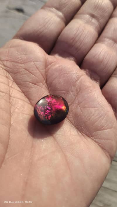 Ethiopian Black Opel Stone 10crt