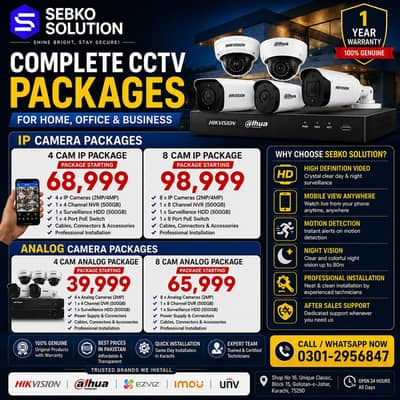 Office CCTV & Biometric Attendance System Karachi | Best Price