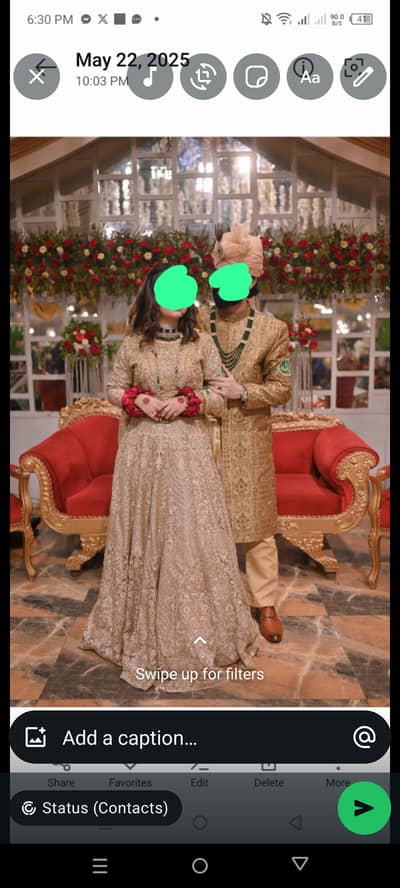 Nakoosh bridal dress