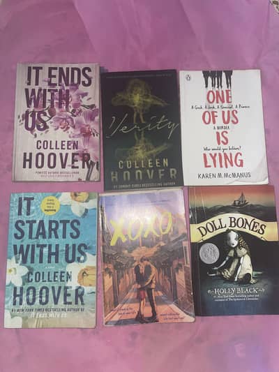 Fiction books for sale