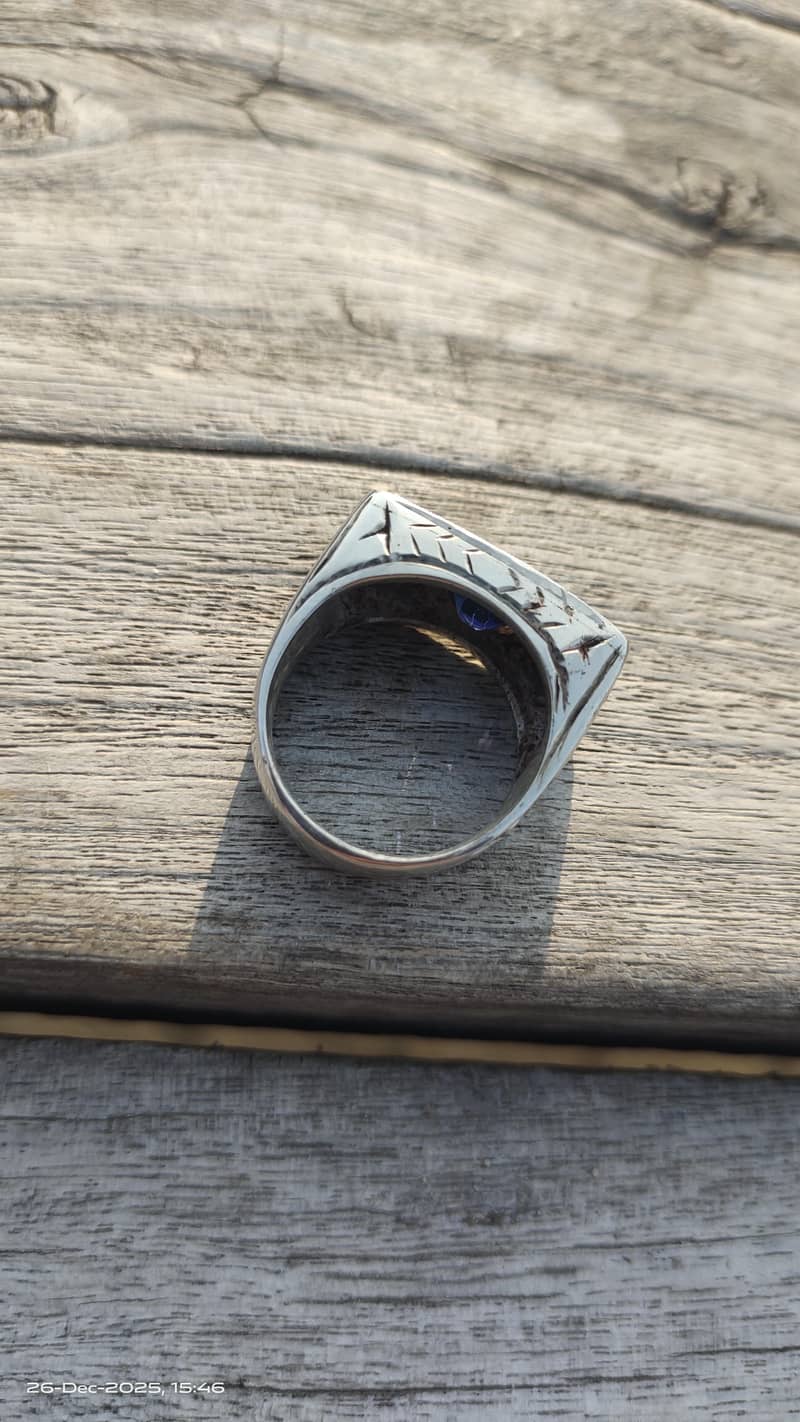 Blue sapphire Ring 6
