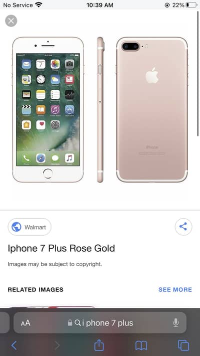 I want to sell I phone 7 plus 03186631475