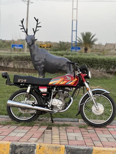 honda cg 125 first owner ganuine condition net and clean