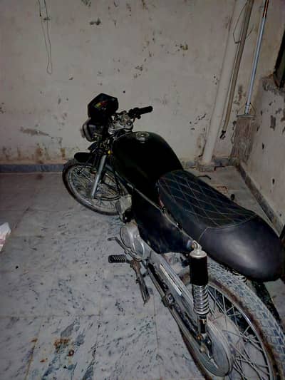 70cc united converted cafe racer