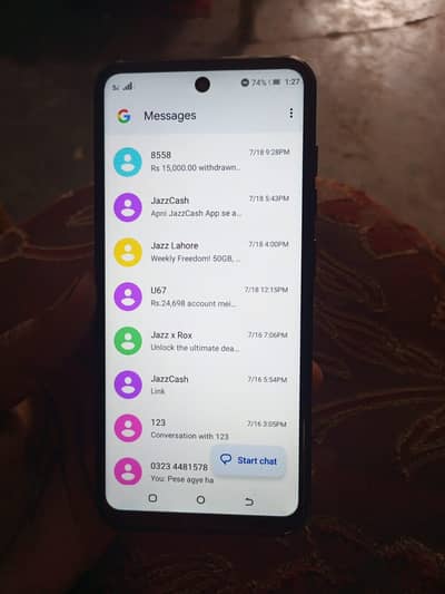 exchange sale kit mobile non pTa Infinix note 50pro