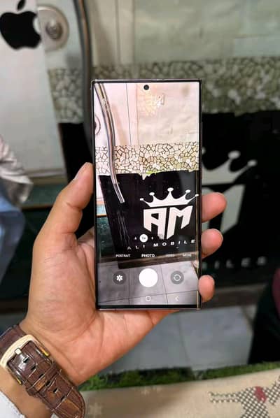 Samsung Mobile S22 Ultra 16 256 GB mein official PTI pro 10 by 10