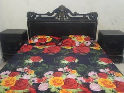 Wooden Bed