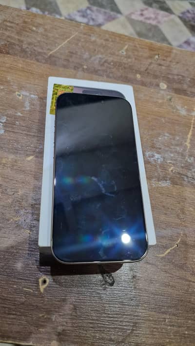 I phone 16 pro 10/9.5 condition with box 256gb