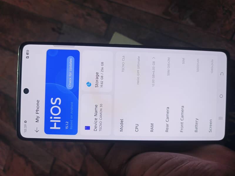Tecno CAMON 30.12+12/256 1