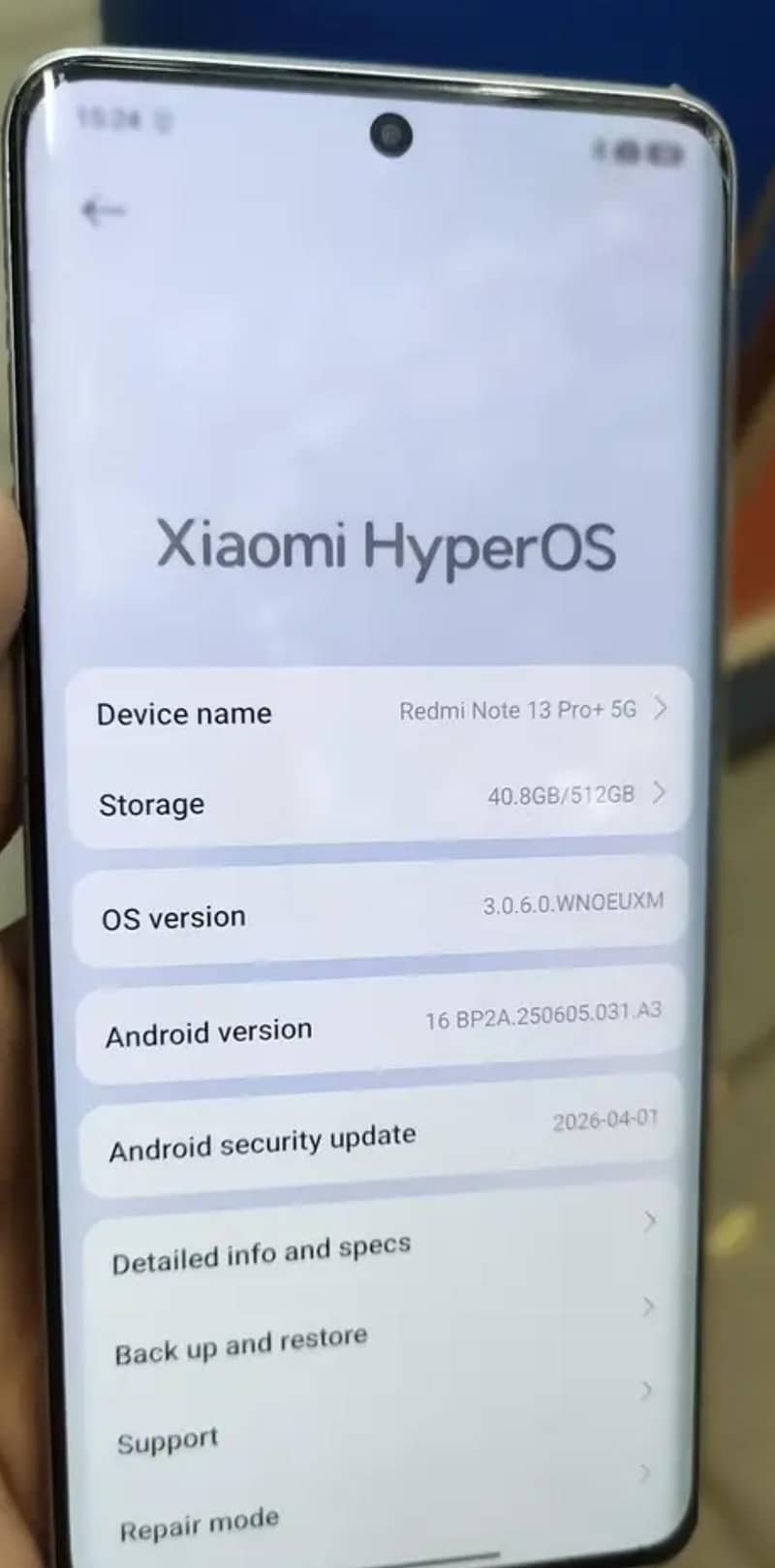 Xiaomi Redmi Note 13 Pro Plus 1