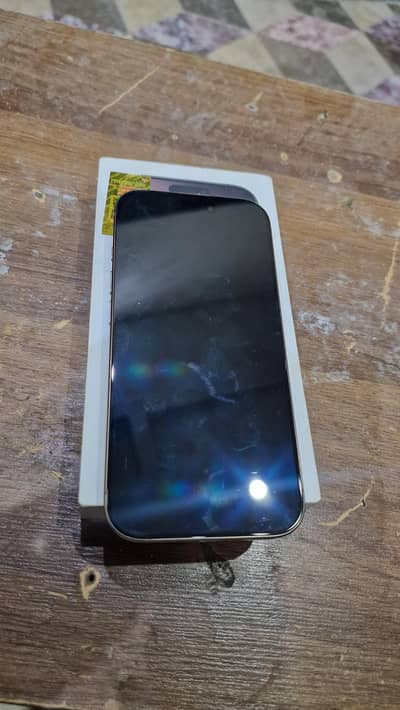 I phone 16 pro 10/9.5 condition with box 256gb