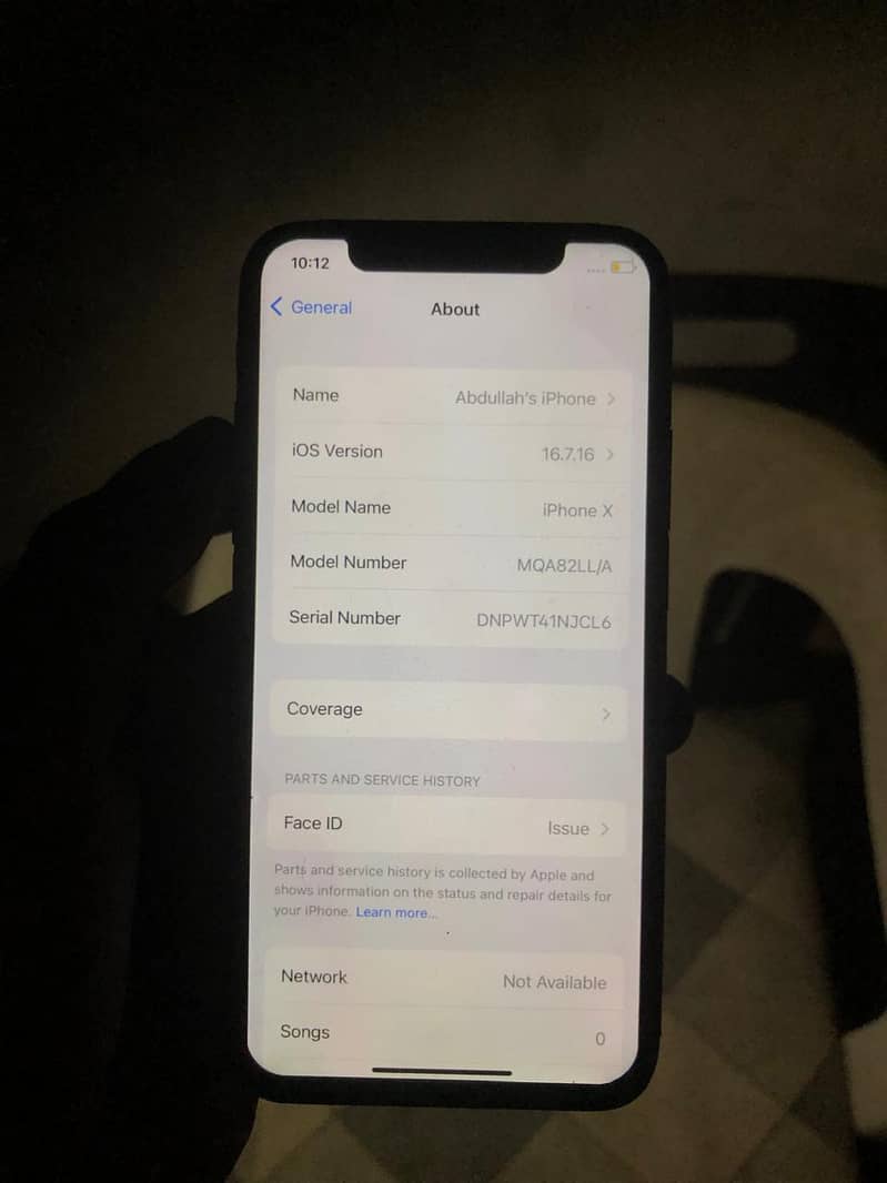 Iphone x 5