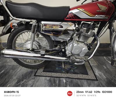 CG 125 silence Whistler