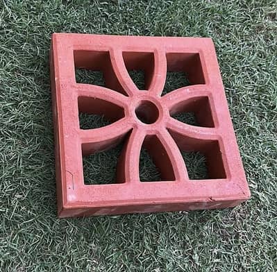 Terracotta jali tiles
