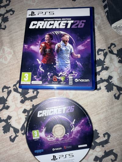 PS5 Cricket 26 International Edition – Like New | With Original Box