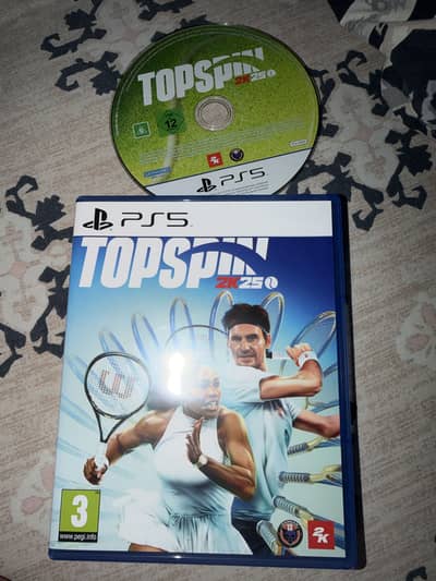 PS5 TopSpin 2K25 – Brand New | Scratchless | With Original Box