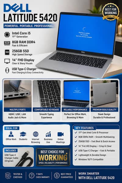 Dell latitude 5420  i5 11th generation