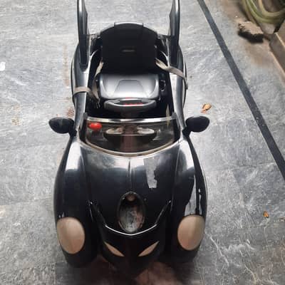 black remote control car