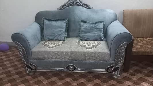 7-Seater Velvet Sofa Set | Turquoise | Brand New | Askari 9 RWP