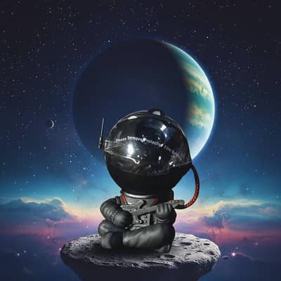 Astronaut Starry Sky Galaxy Projector