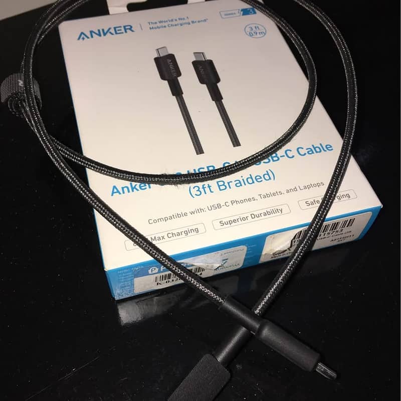 Anker type c to type c cable 1