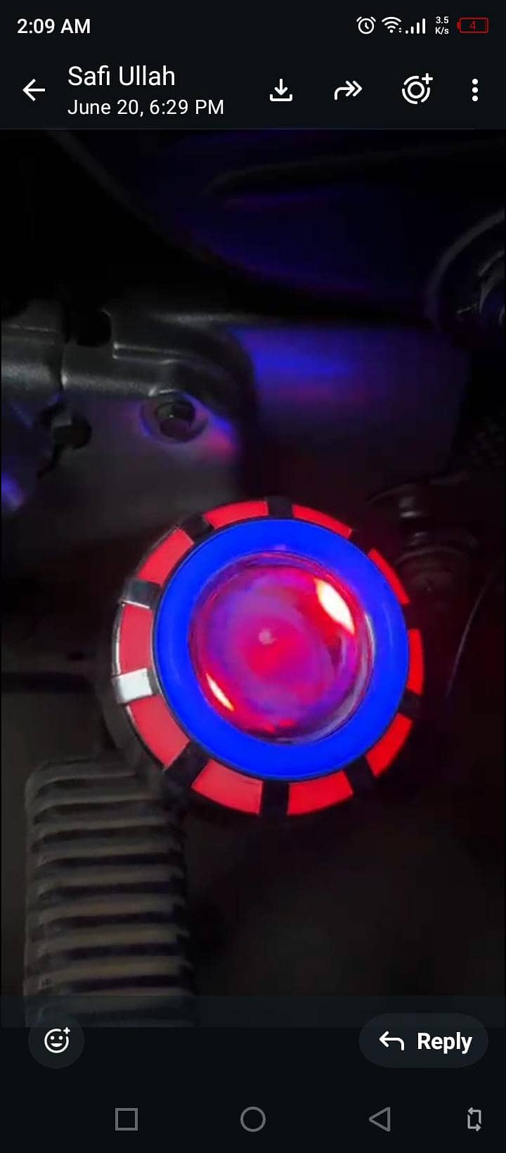 Front head light 1