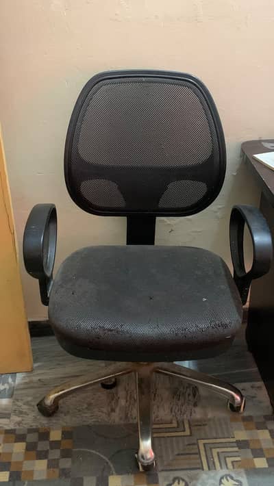 Rolling chair and computer table