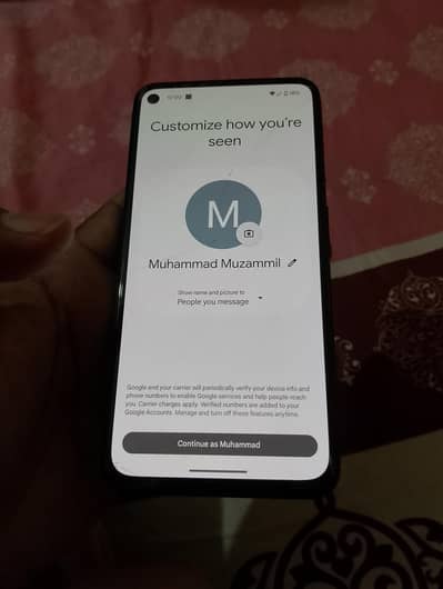 Google pixel 4a5g