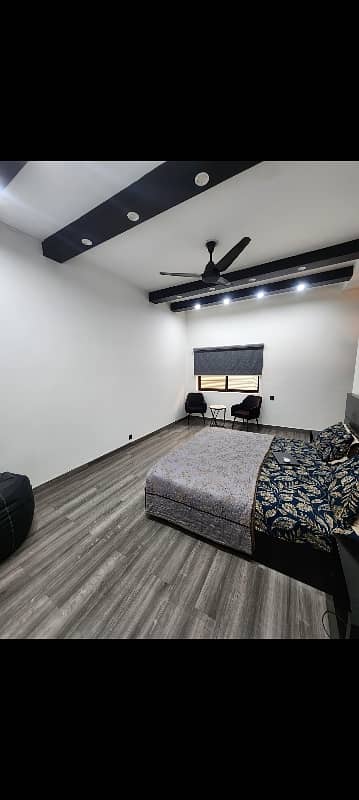 Garden Town Abubakar Black Near Ferozpor Road And Kenal 1 Kanal Dubal Story Marble Flooring 4 Bad D/D TVL Kitchen Sarvent Parking Ideal Location Office And Rehaish