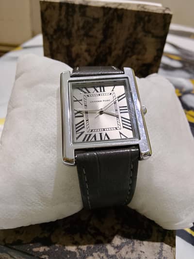Universe point wrist watch