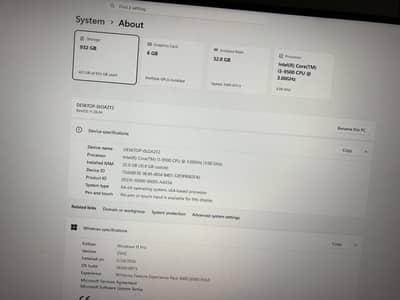 Gaming PC + MSI 200Hz Monitor | i5-9500 | GTX 1660 Super | 32GB RAM