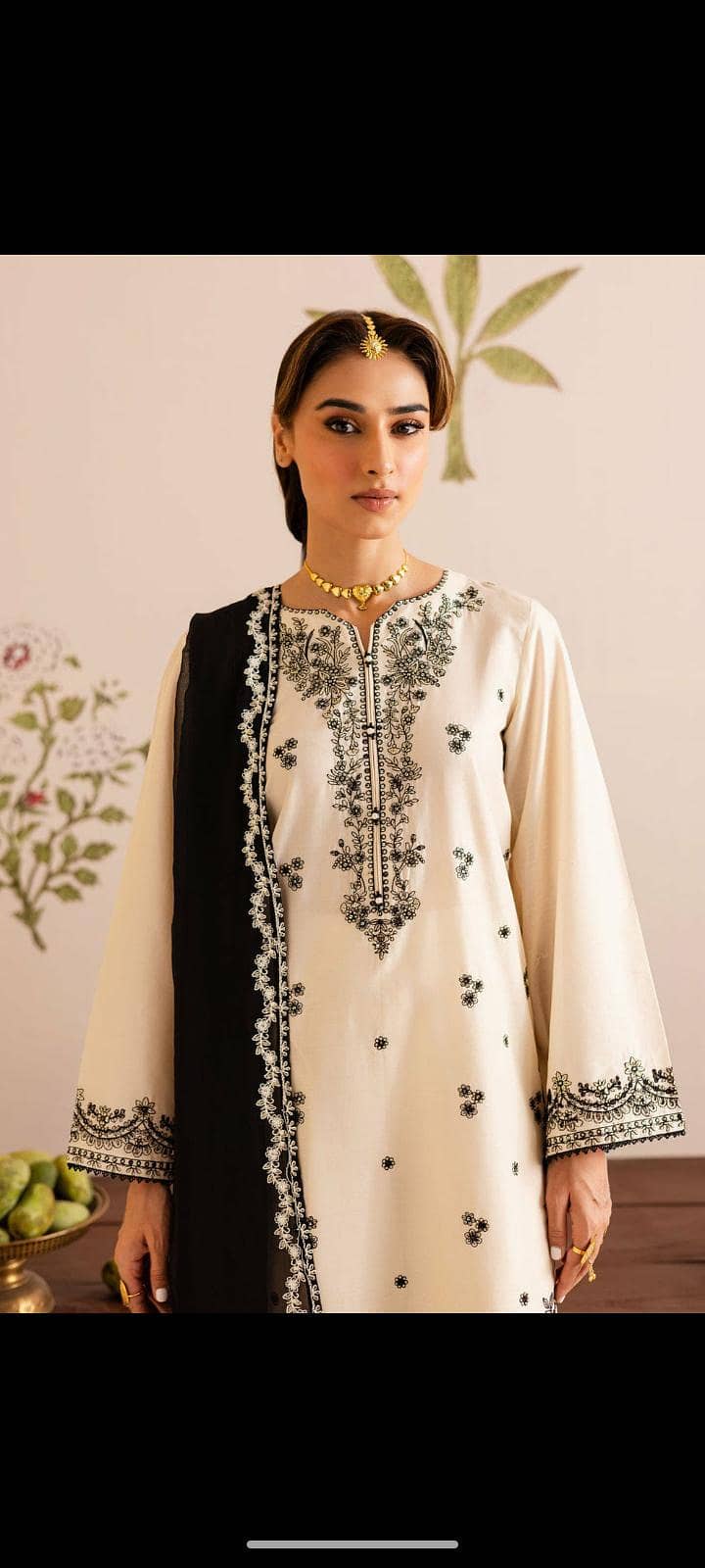 Winter Cotton | Premium Ladies 3PC Embroidered Suit 2