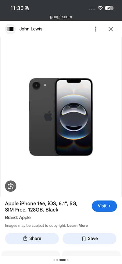 Apple iPhone 16e