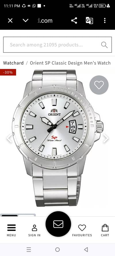 Orient Sp Original watch