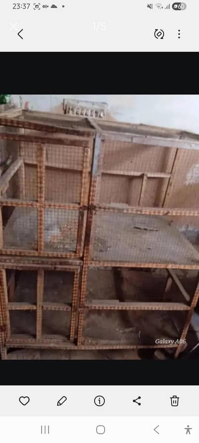 double portions hen cage
