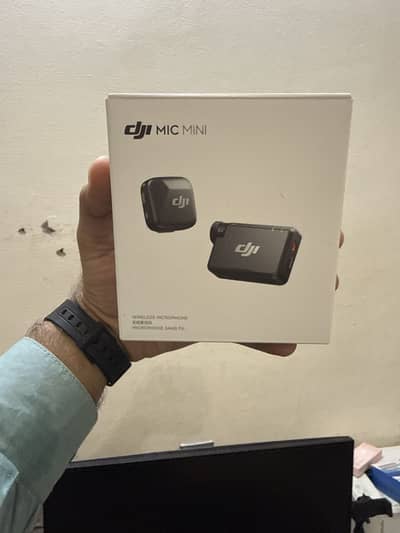 DJI Mic Mini bundle just box open with 1 year official warranty
