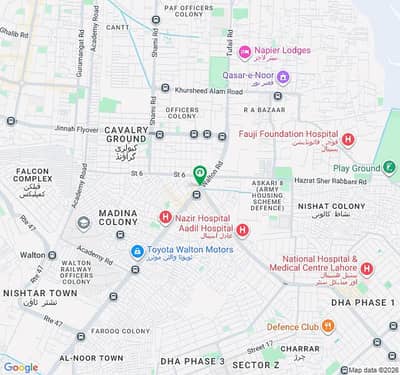 3.5marla plot for sale in main boulevard defence opposite adil hospital