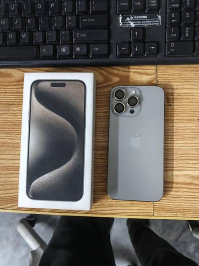 iPhone 15 Pro Max 256GB with Box